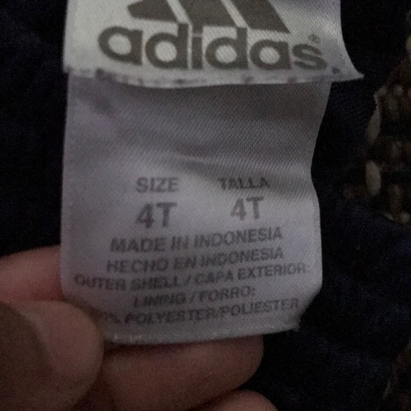 Navy blue adidas shorts - Picture 3 of 3